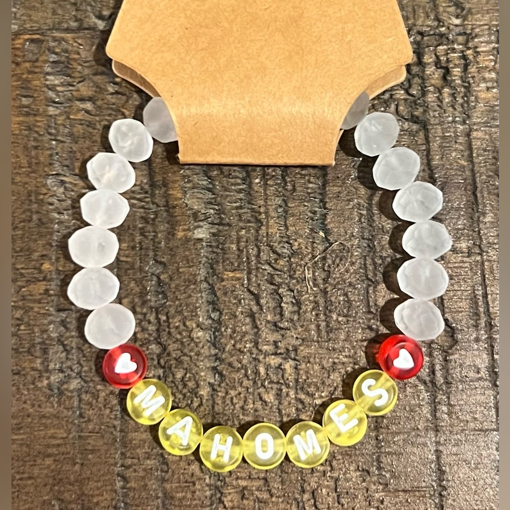 Mahomes KC Chiefs Bracelet